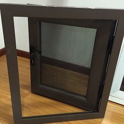 華建鋁業(yè)門窗新款1.8厚304不銹鋼防盜金剛網(wǎng)紗窗 堅固守護，盡顯品質(zhì)